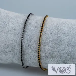 Vos Jewelry 14K Taşlı Zincir Bileklik