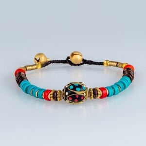 Etnik Doğal Taş Tibet Bileklik