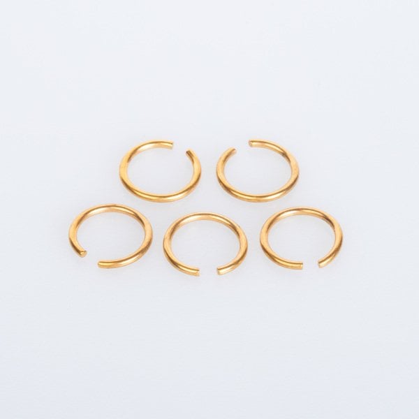 حلقة الأنف 1.2 مم القطر: 8 مم
