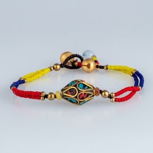 Etnik Doğal Taş Tibet Bileklik