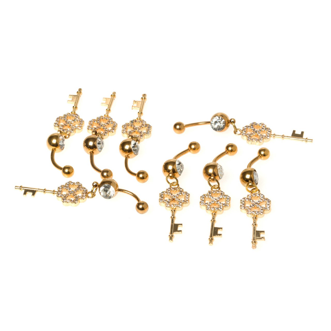 Piercing Göbek Anahtar