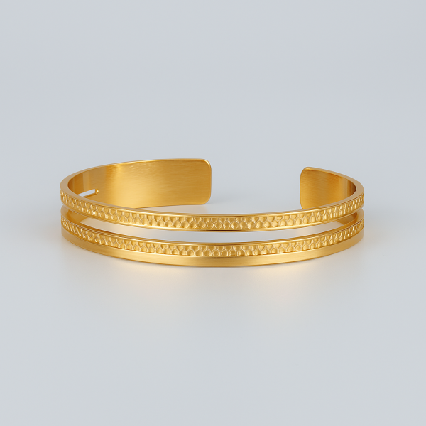 Kadın Çelik Kelepçe Bileklik