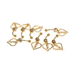 Piercing Göbek Kalp