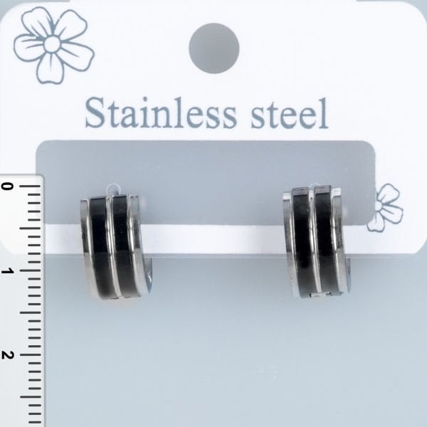 Steel Earrings - Pair