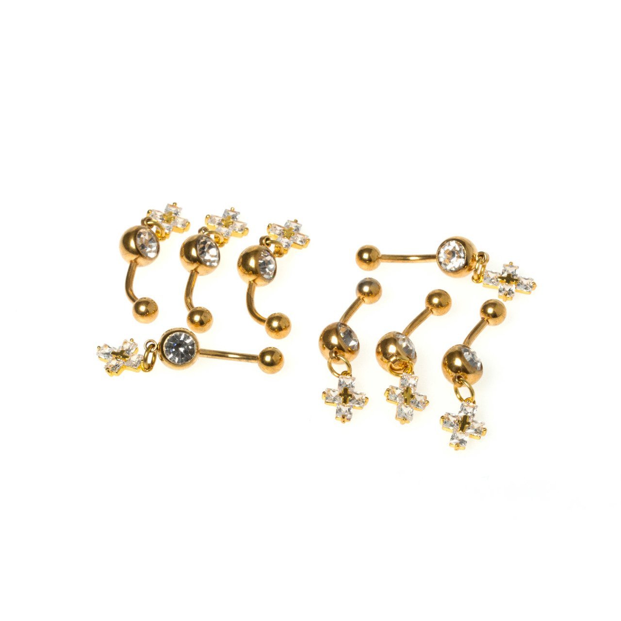 Piercing Göbek Taşlı