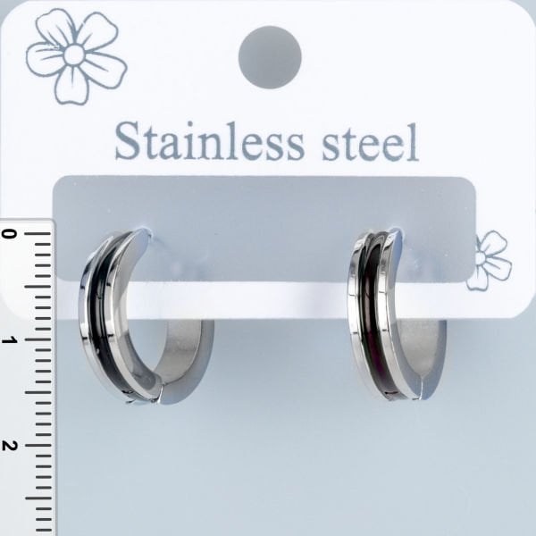 Steel Earrings - Pair