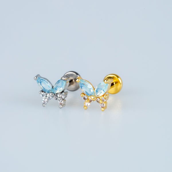 Piercing Tragus Kelebek