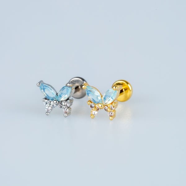 Piercing Tragus Kelebek