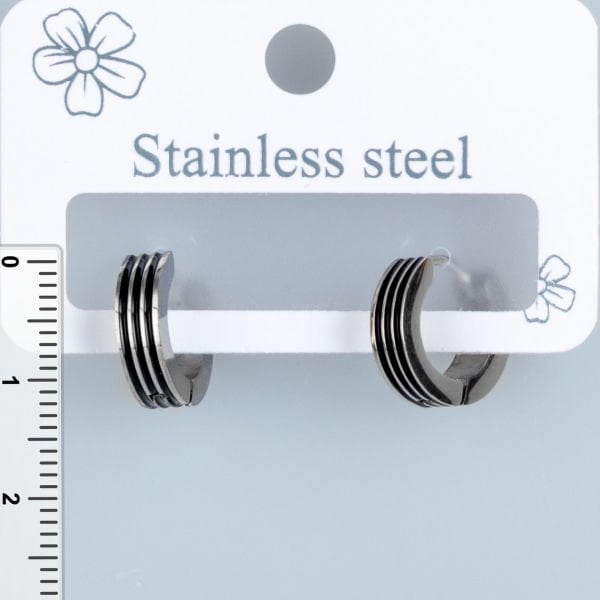 Steel Earrings - Pair