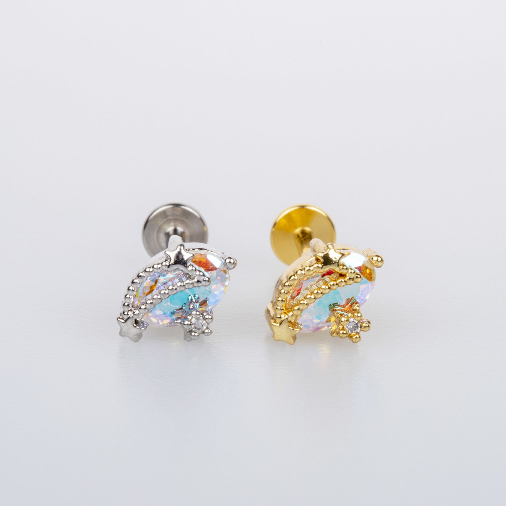 Piercing Tragus Gökyüzü Işıltısı