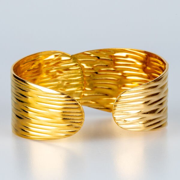 Kadın Çelik Kelepçe Bileklik