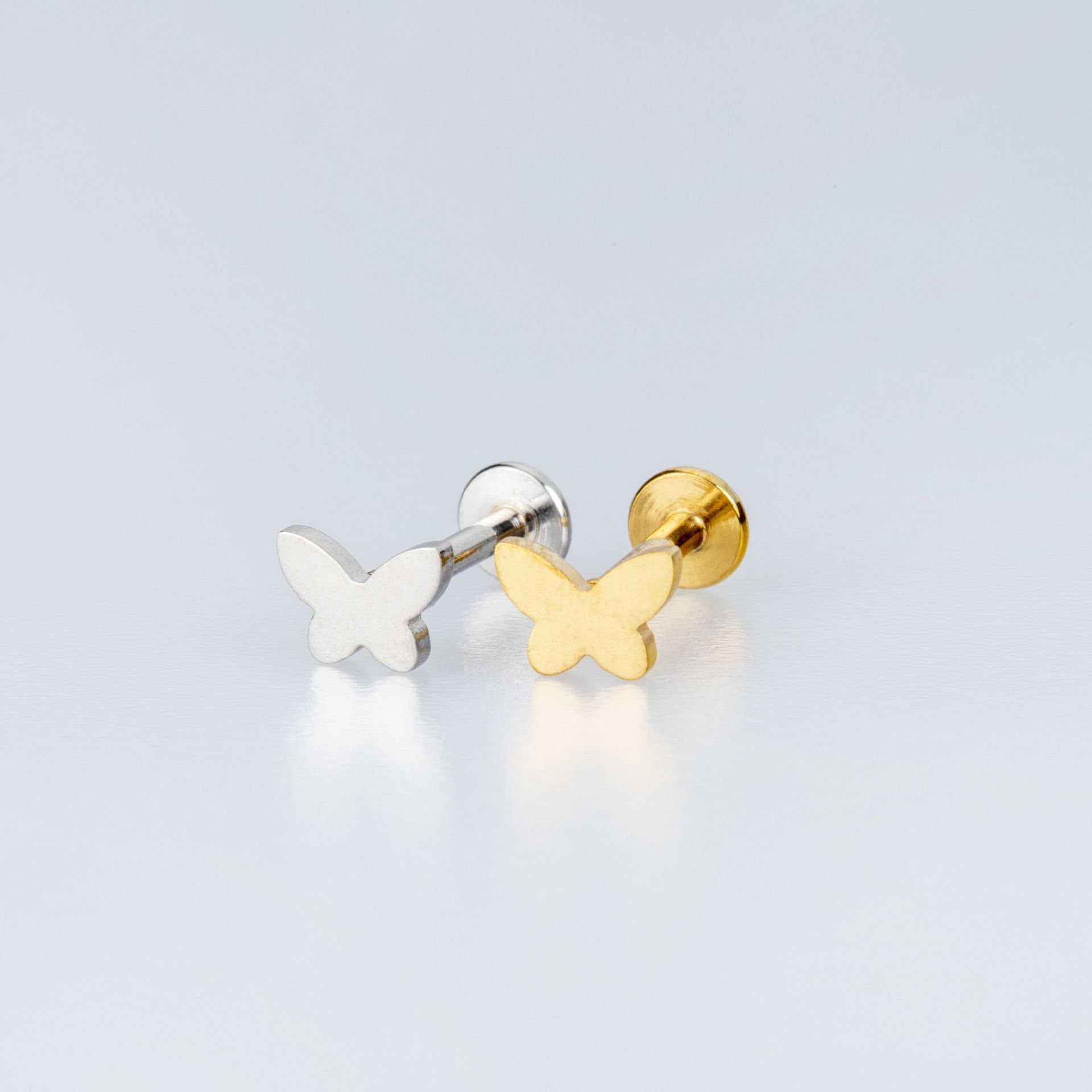 Piercing Çelik Tragus Kelebek