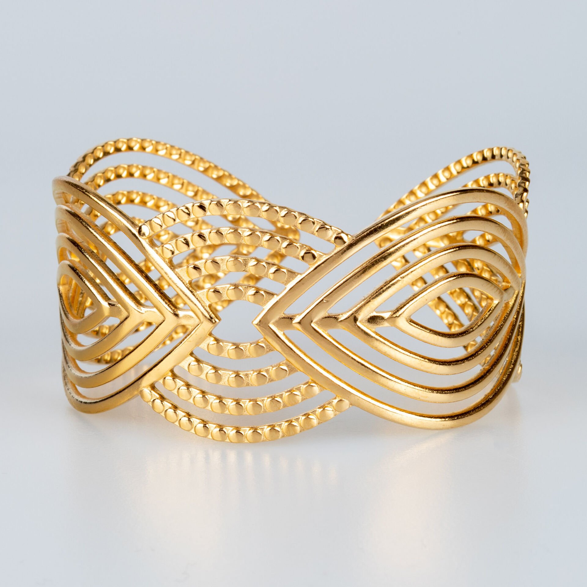 Kadın Çelik Kelepçe Bileklik