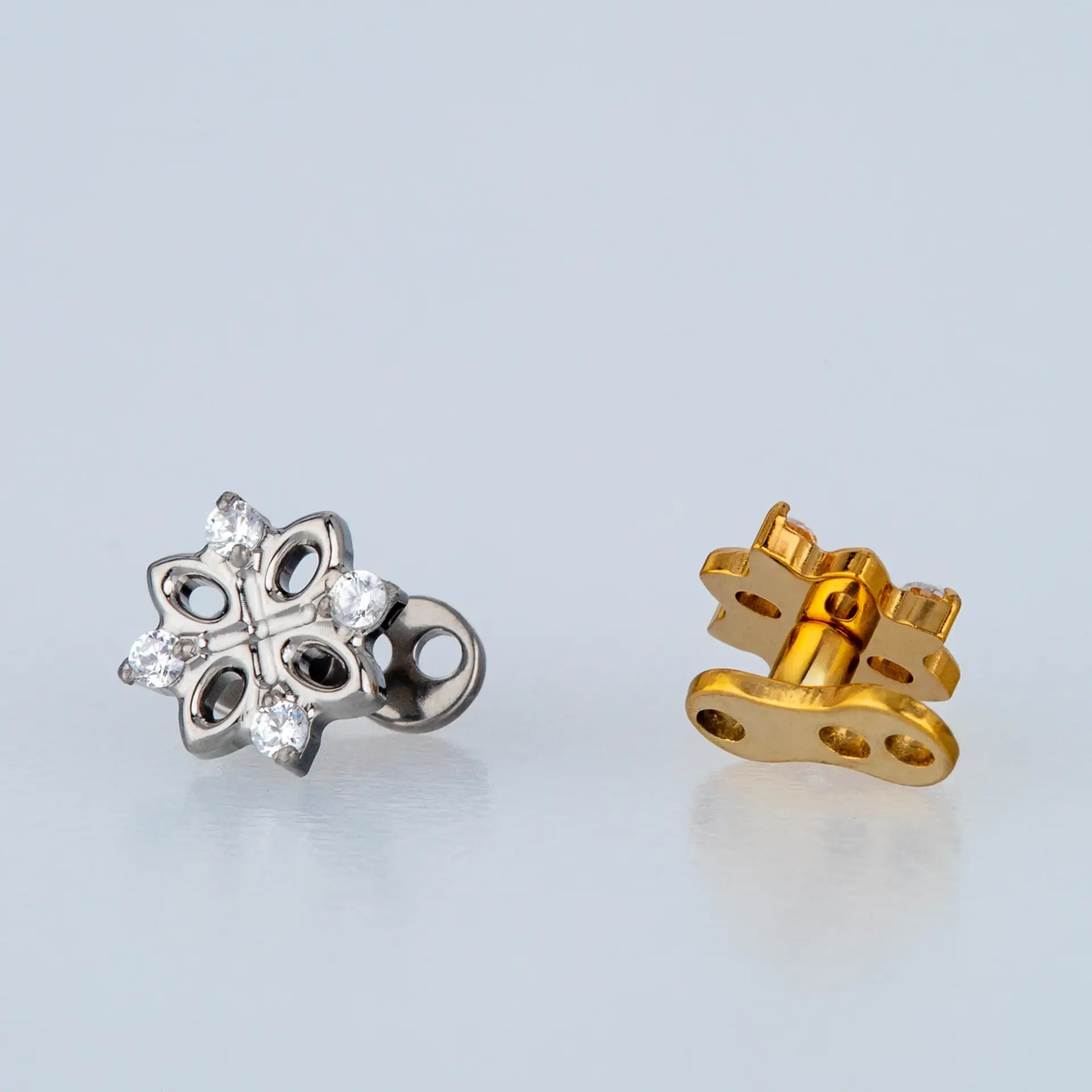 Piercing Titanyum Dermal Sarı