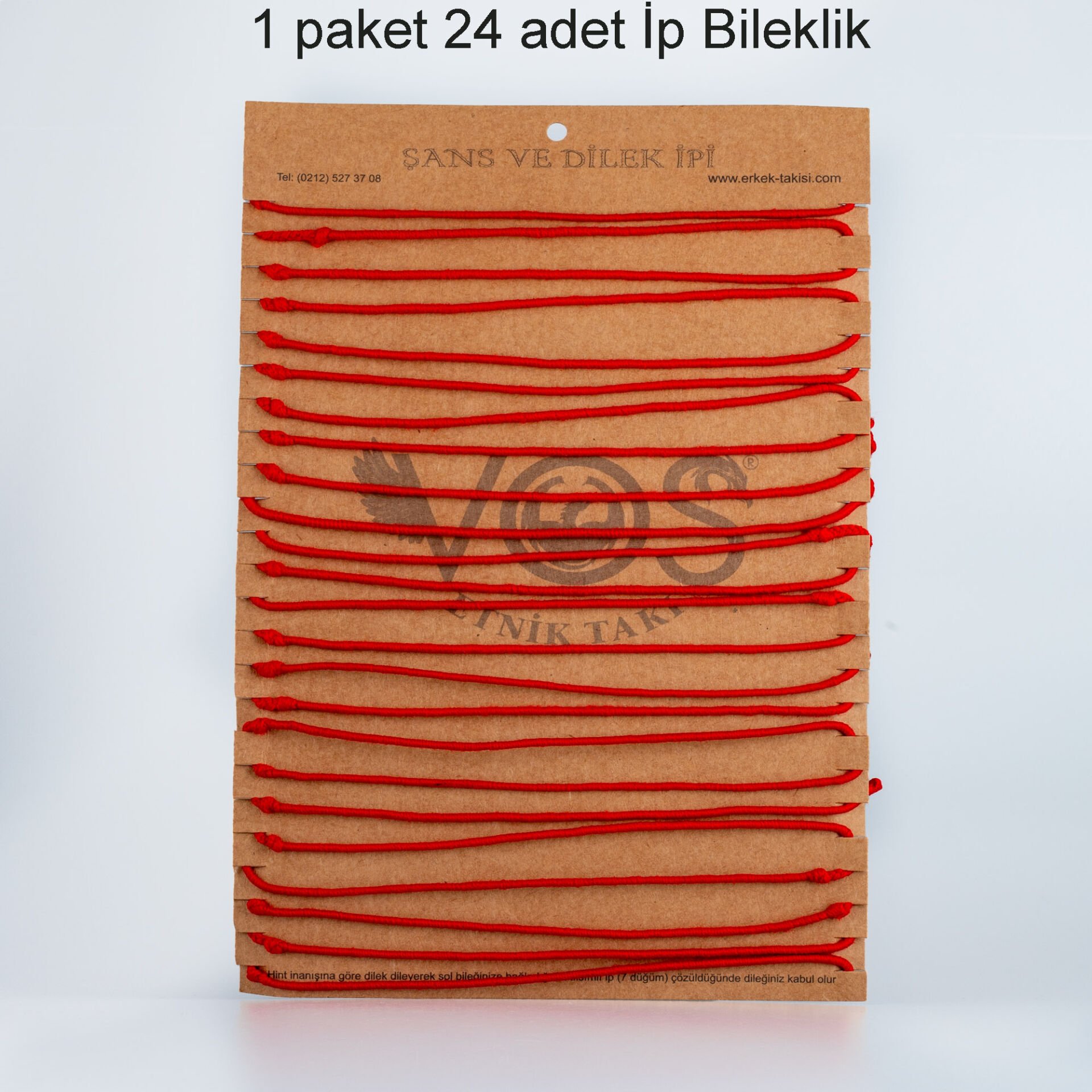 Şans Bilekliği Paket 24 Adet