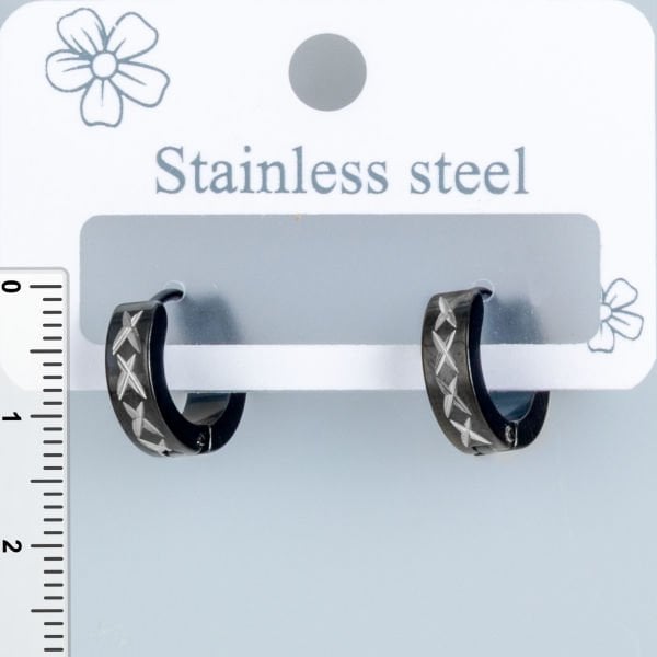 Steel Earrings - Pair
