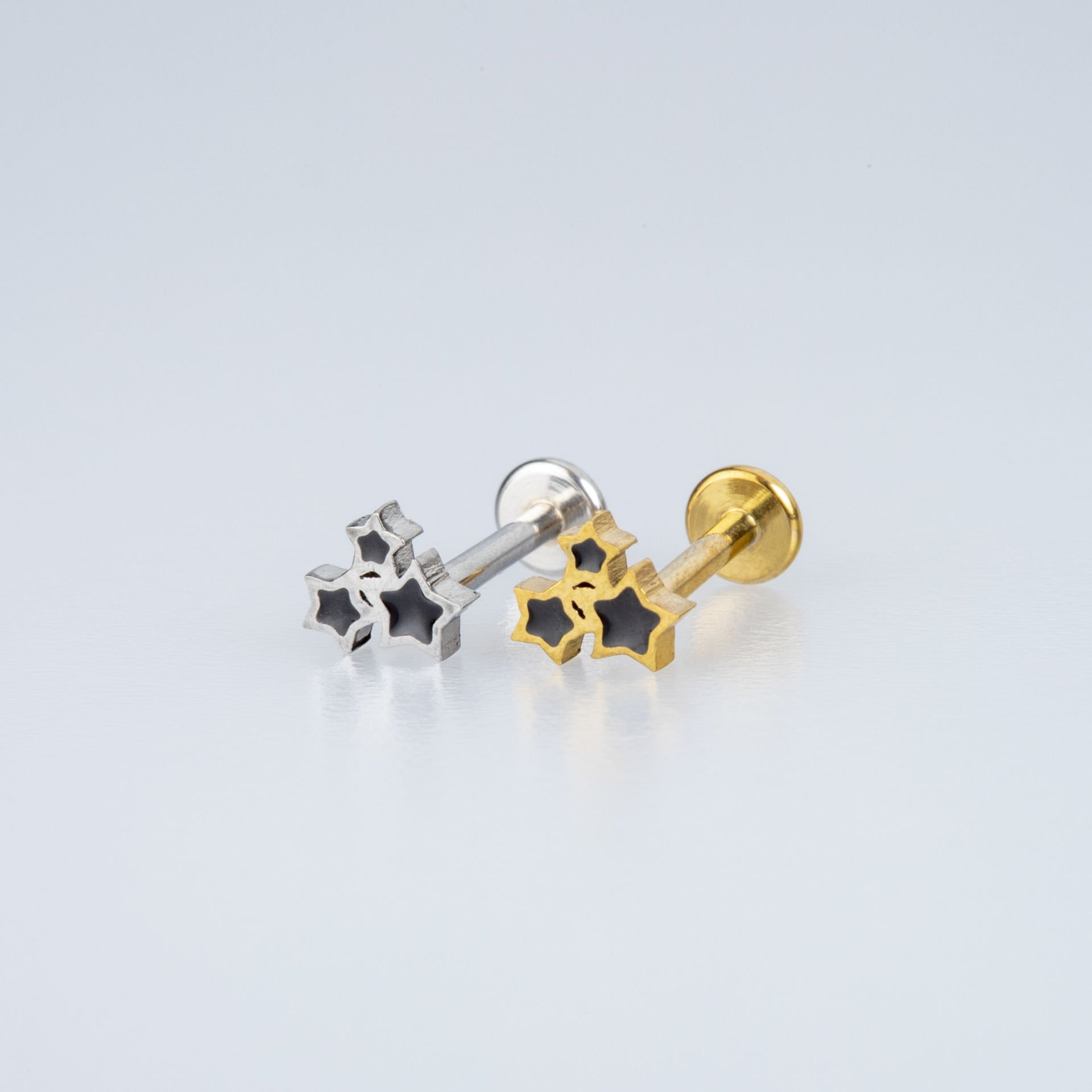 Piercing Tragus Star White 8mm