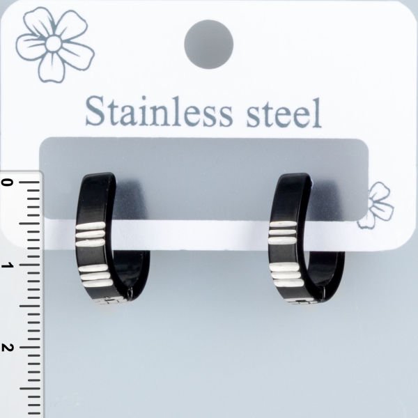 Steel Earrings - Pair