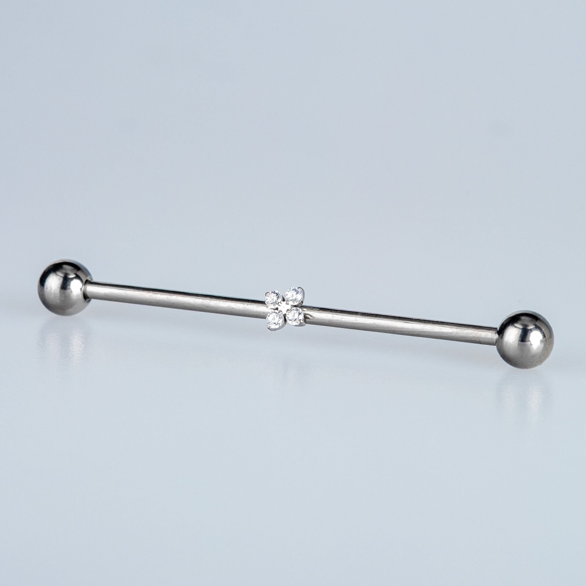 Piercing Titanyum Köprü 1.6mm Bar 38mm