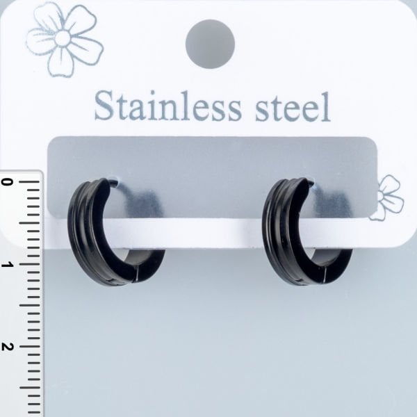 Steel Earrings - Pair