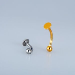 Piercing Rook Beyaz 8mm