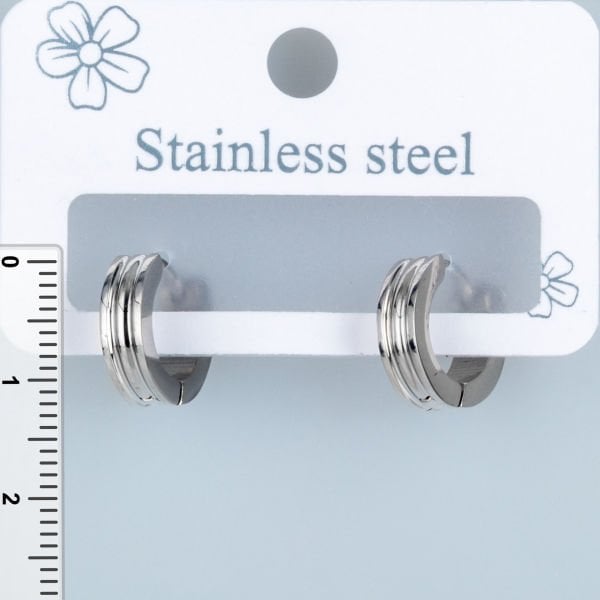 Steel Earrings - Pair