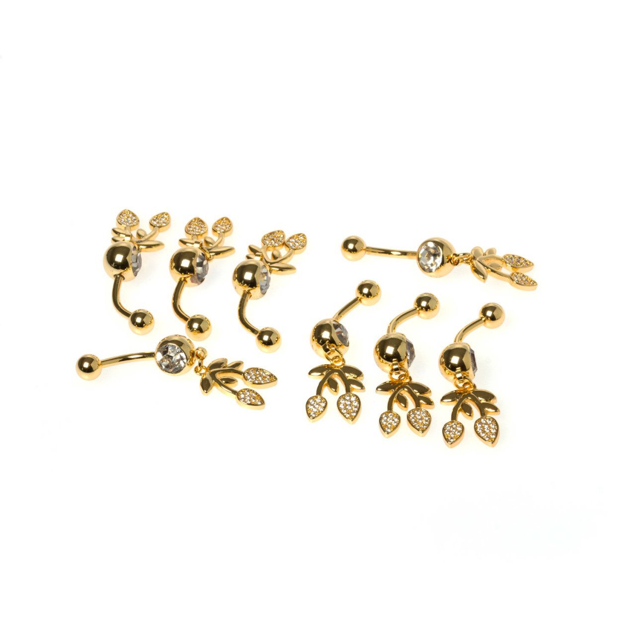 Piercing Göbek Taşlı