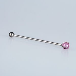 Piercing Titanyum Köprü 1.2mm Bar 40mm