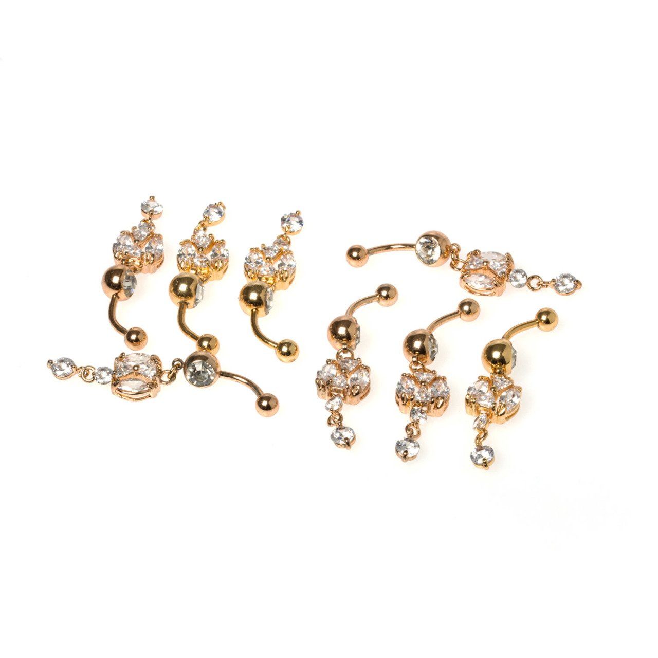 Piercing Göbek Taşlı