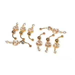 Piercing Göbek Taşlı