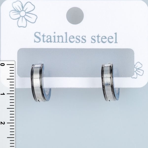 Steel Earrings - Pair