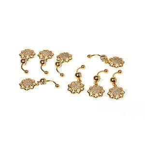 Piercing Göbek Taşlı