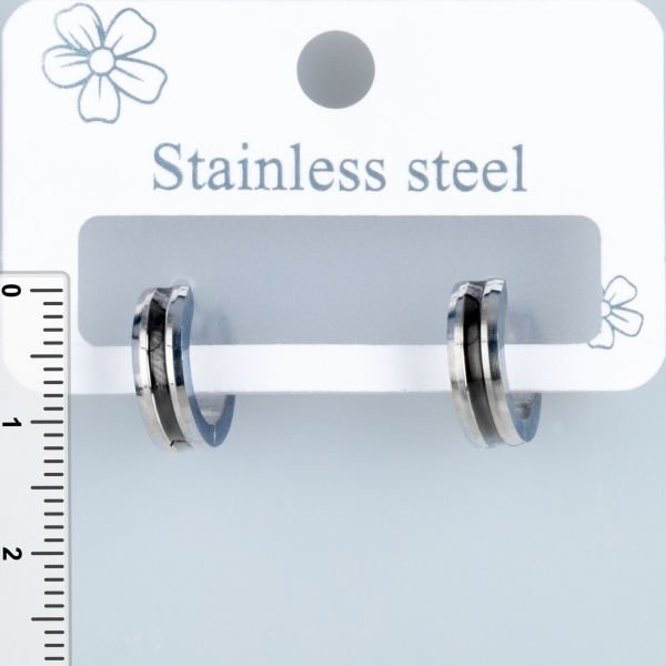 Steel Earrings - Pair