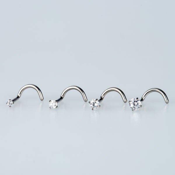 Titanium Nose Ring Thickness 0.8mm