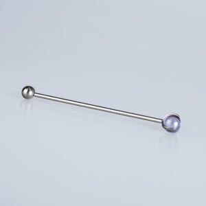 Piercing Titanyum Köprü 1.2mm Bar 40mm