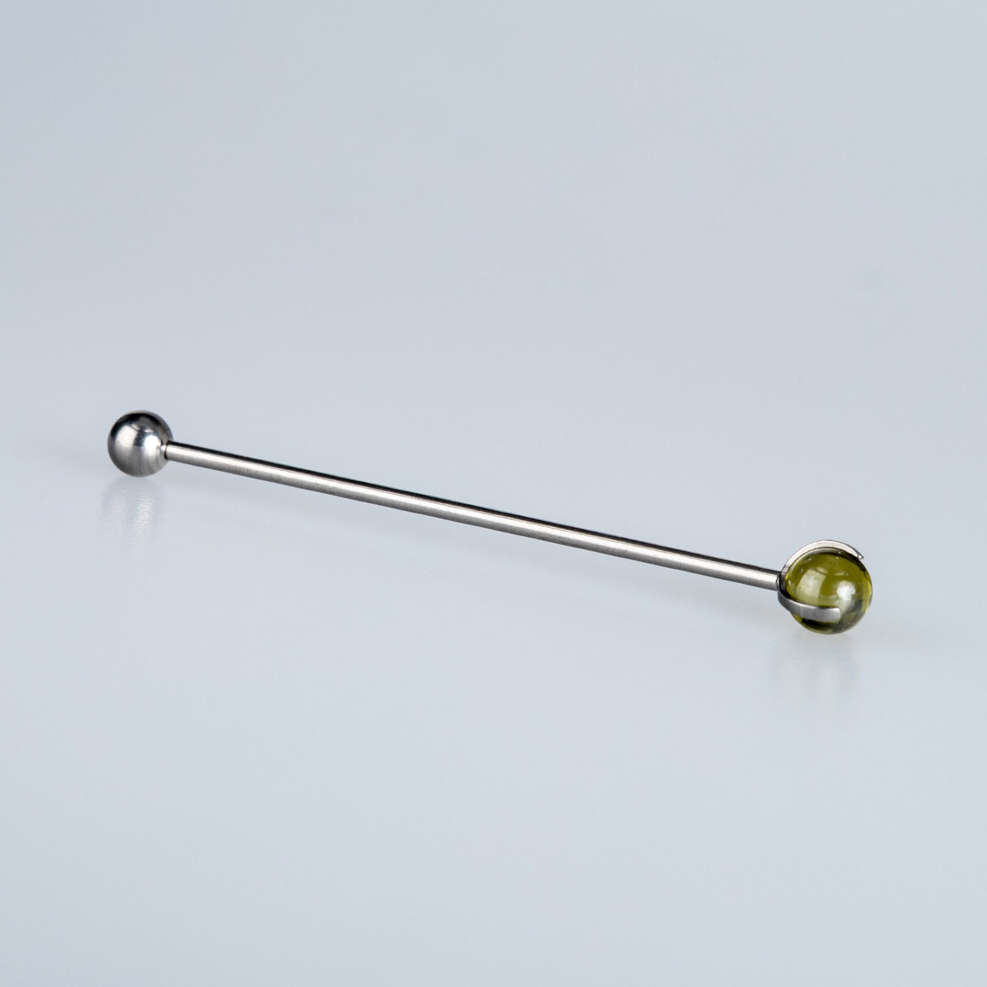 Piercing Titanyum Köprü 1.2mm Bar 40mm