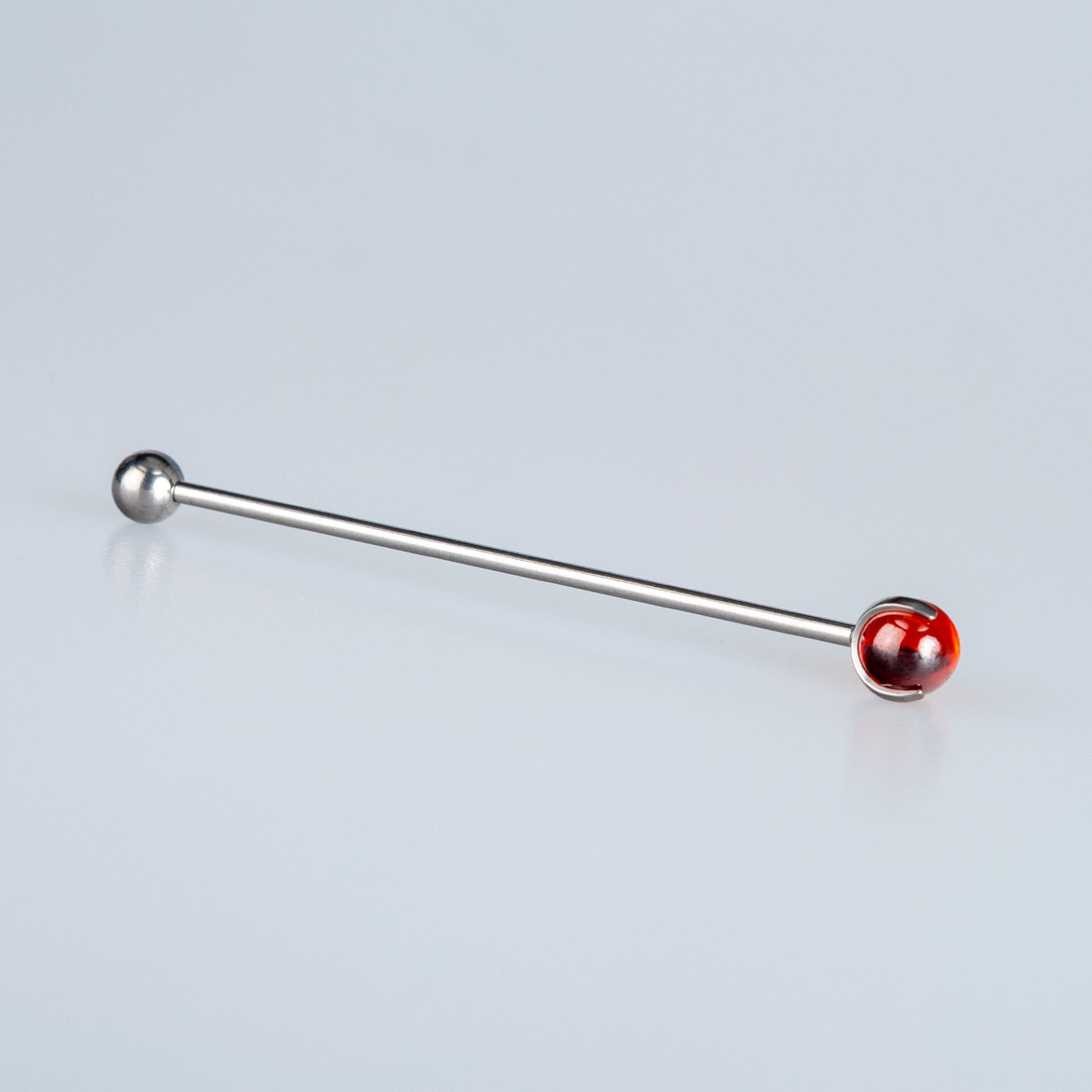 Piercing Titanyum Köprü 1.2mm Bar 40mm