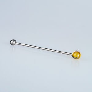 Piercing Titanyum Köprü 1.2mm Bar 40mm