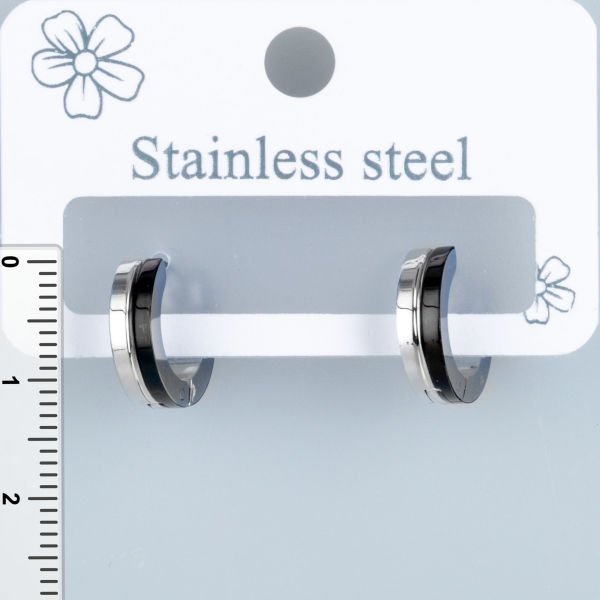 Steel Earrings - Pair