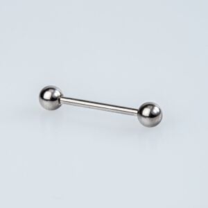 Piercing Titanyum Göğüs 1.6mm Bar İlk Delim Bar Boyu: 12mm