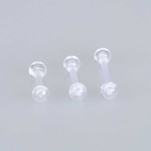 Piercing Breast Bioplast 3mm ball