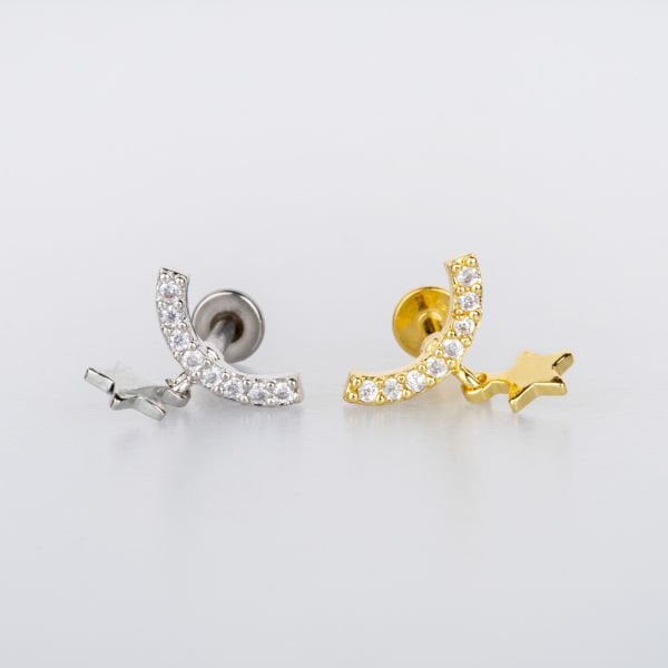 Piercing Tragus Yıldız