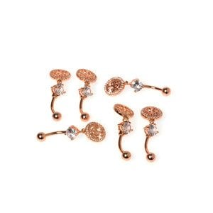 Piercing Göbek Taşlı