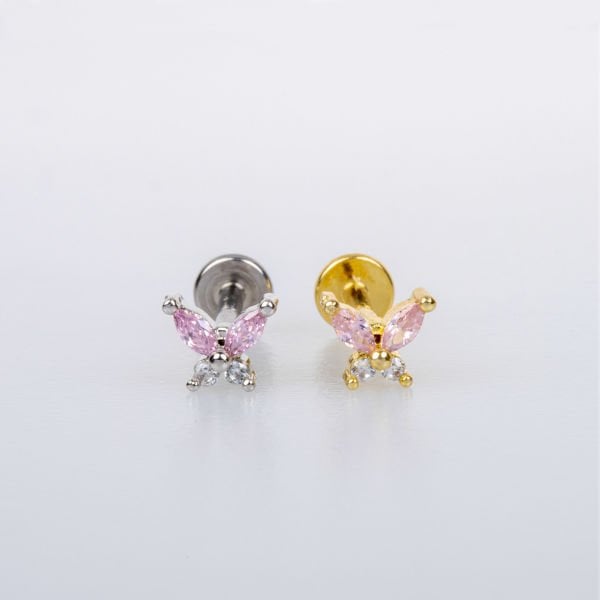 Piercing Tragus Kelebek