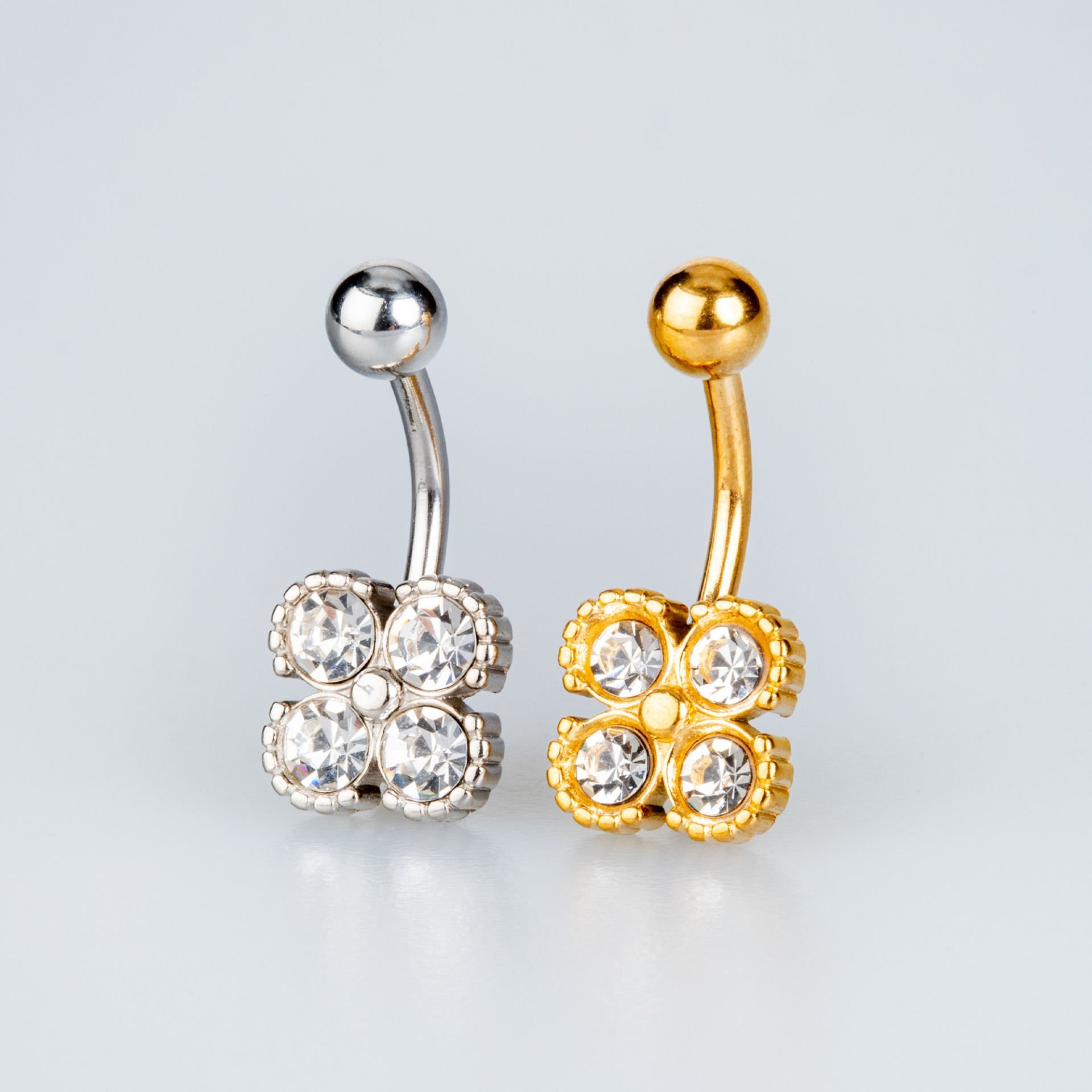 Piercing Göbek Taşlı