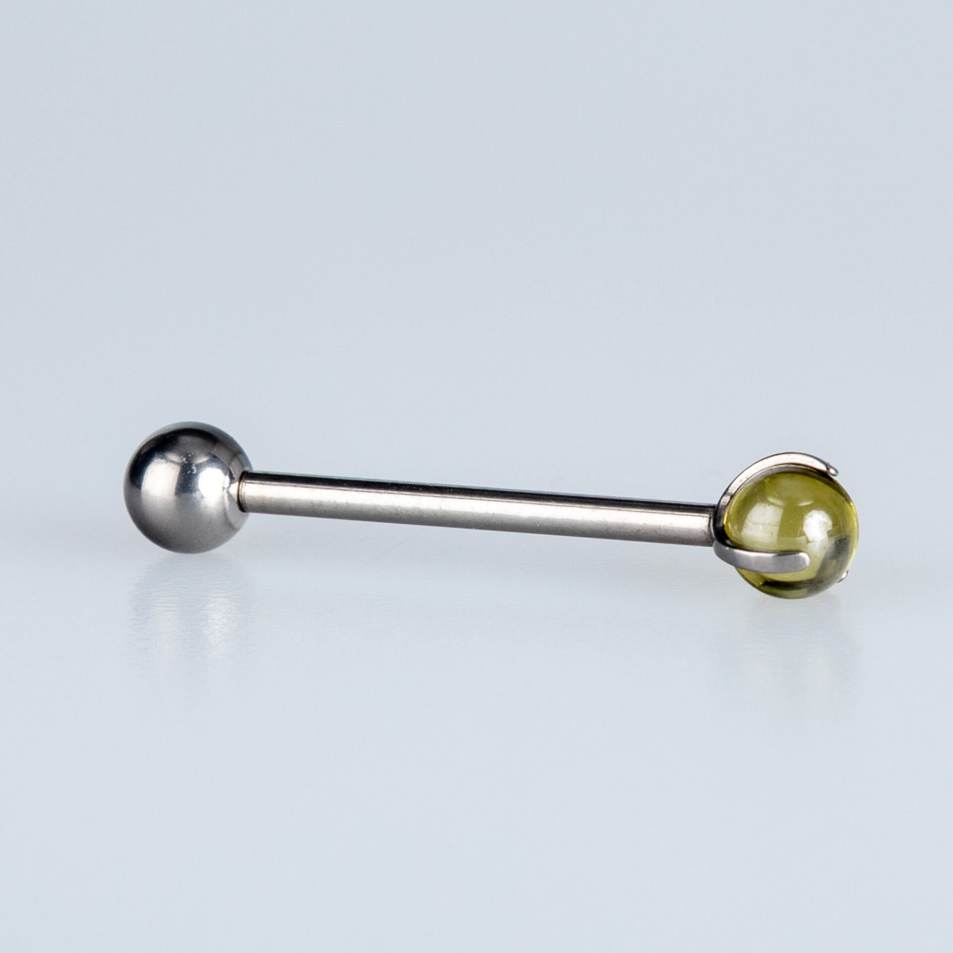 Piercing Titanyum Dil 1.6mm Bar 18mm