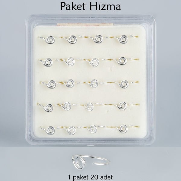 Piercing Nose Ring 1 Pack 20 Pieces