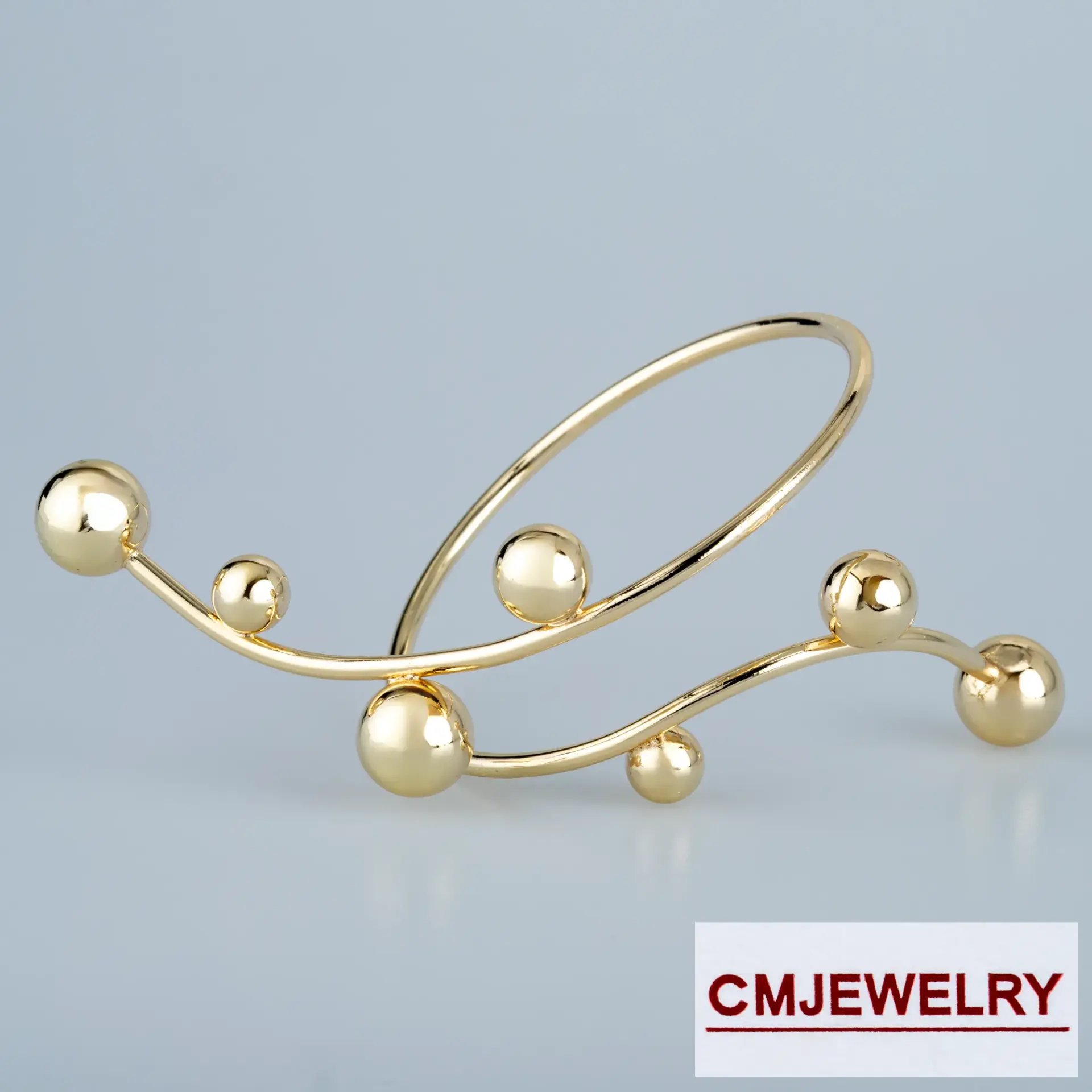 CM Jewelry 14K Spiral Bileklik