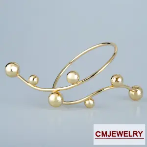 CM Jewelry 14K Spiral Bileklik