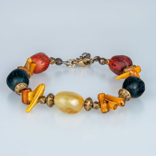Ethnic Natural Stone Bracelet